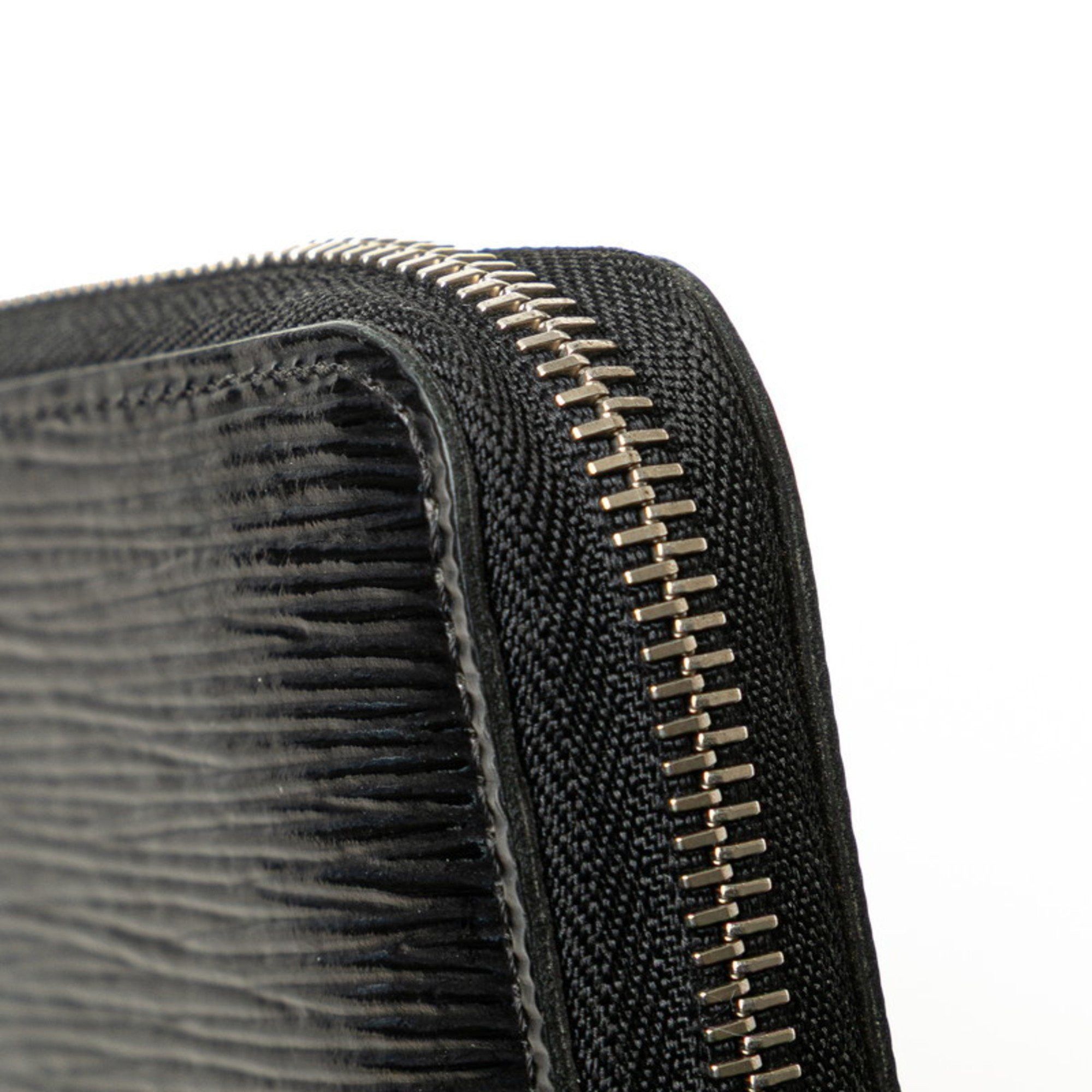 Louis Vuitton Louis Vuitton Epi Zippy Wallet, Round Zipper Long Wallet M60072, Black Leather, Women's, LOUIS VUITTON Size ONE SIZE - 4 Thumbnail