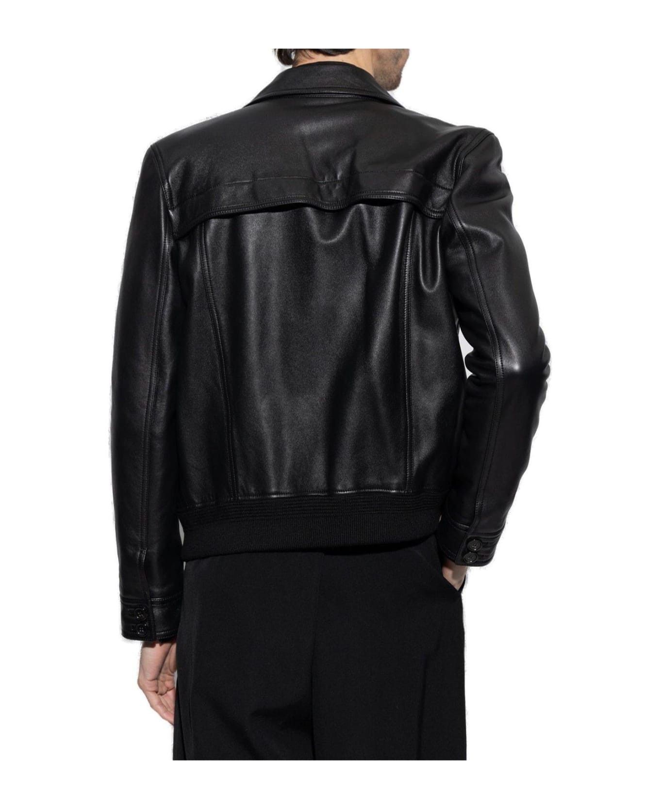 Saint Laurent Paris jacket in smooth lambskin Size US XS / EU 42 / 0 - 4 Thumbnail