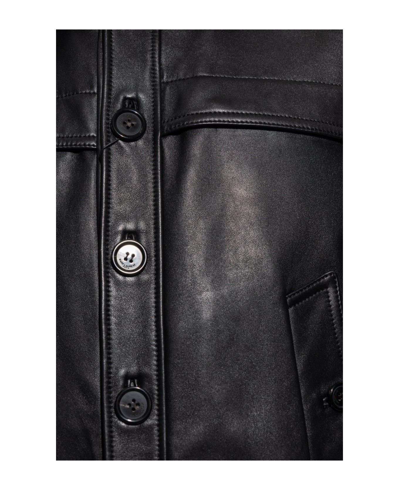Saint Laurent Paris jacket in smooth lambskin Size US S / EU 44-46 / 1 - 5 Thumbnail