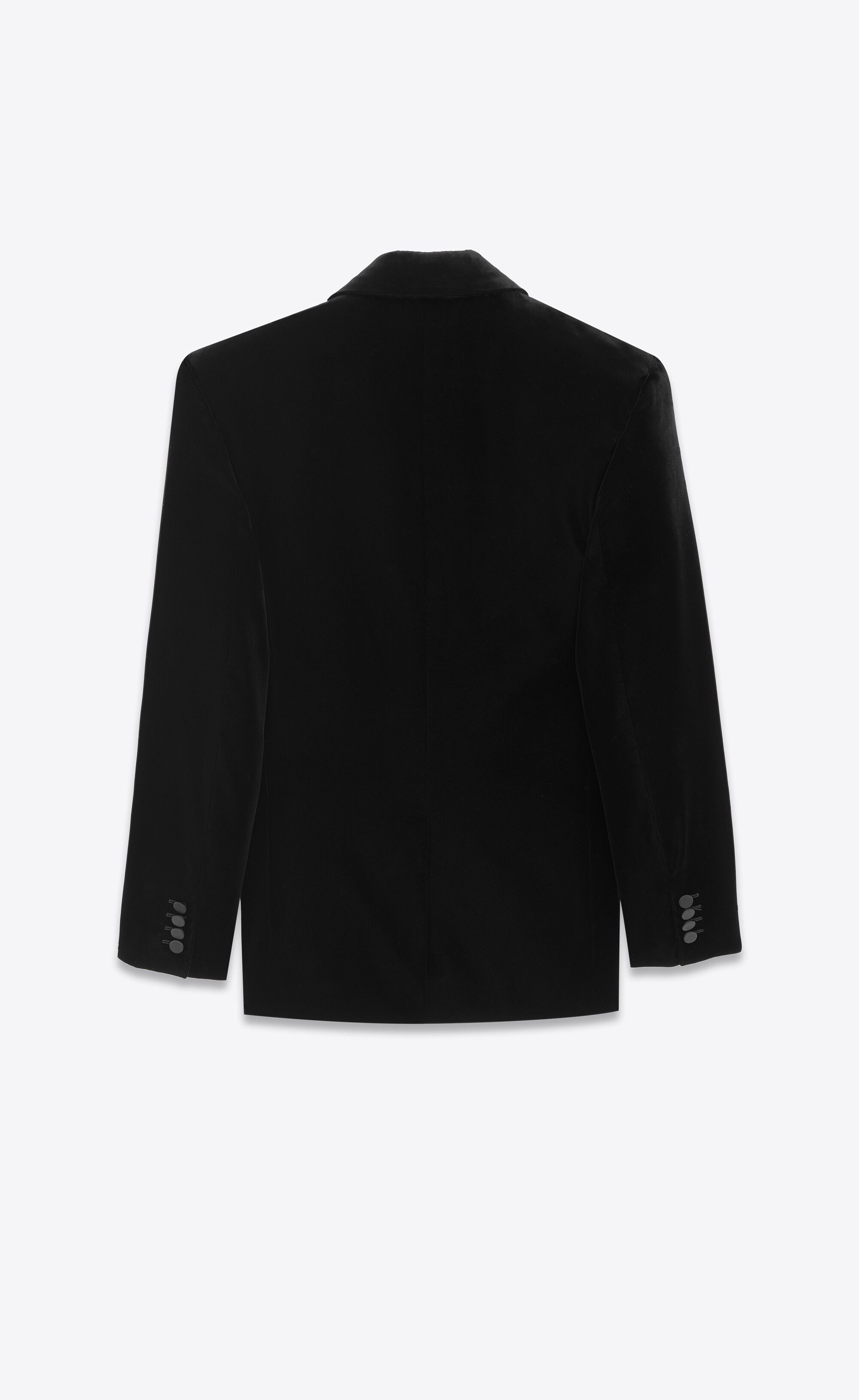 Saint Laurent Paris oversized jacket in velvet Size US XS / EU 42 / 0 - 2 Thumbnail