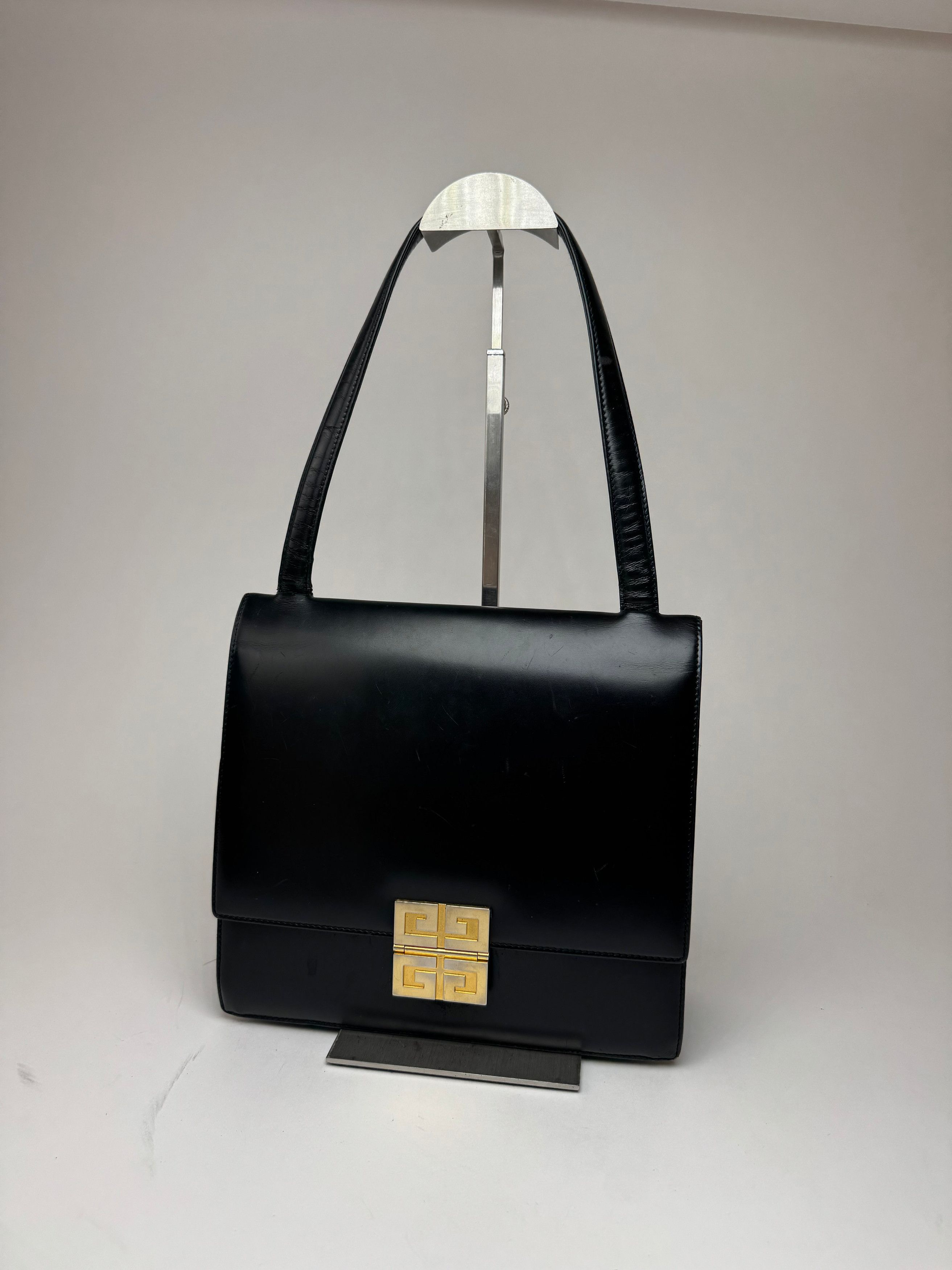 Givenchy Vintage 4G Patent Leather bag black Size ONE SIZE - 14 Thumbnail