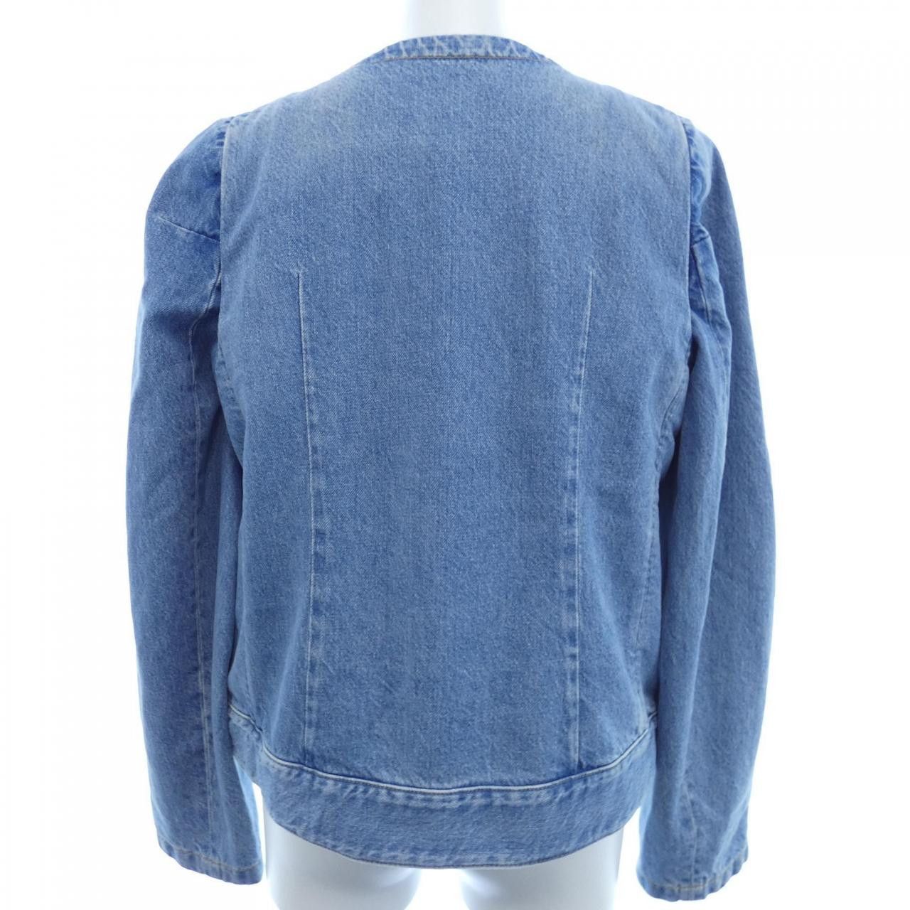 Louis Vuitton Louis Vuitton Louis Vuitton Denim Jacket Denim Outerwear FQVE60EFY DUTY FREE for USA Size ONE SIZE - 2 Thumbnail