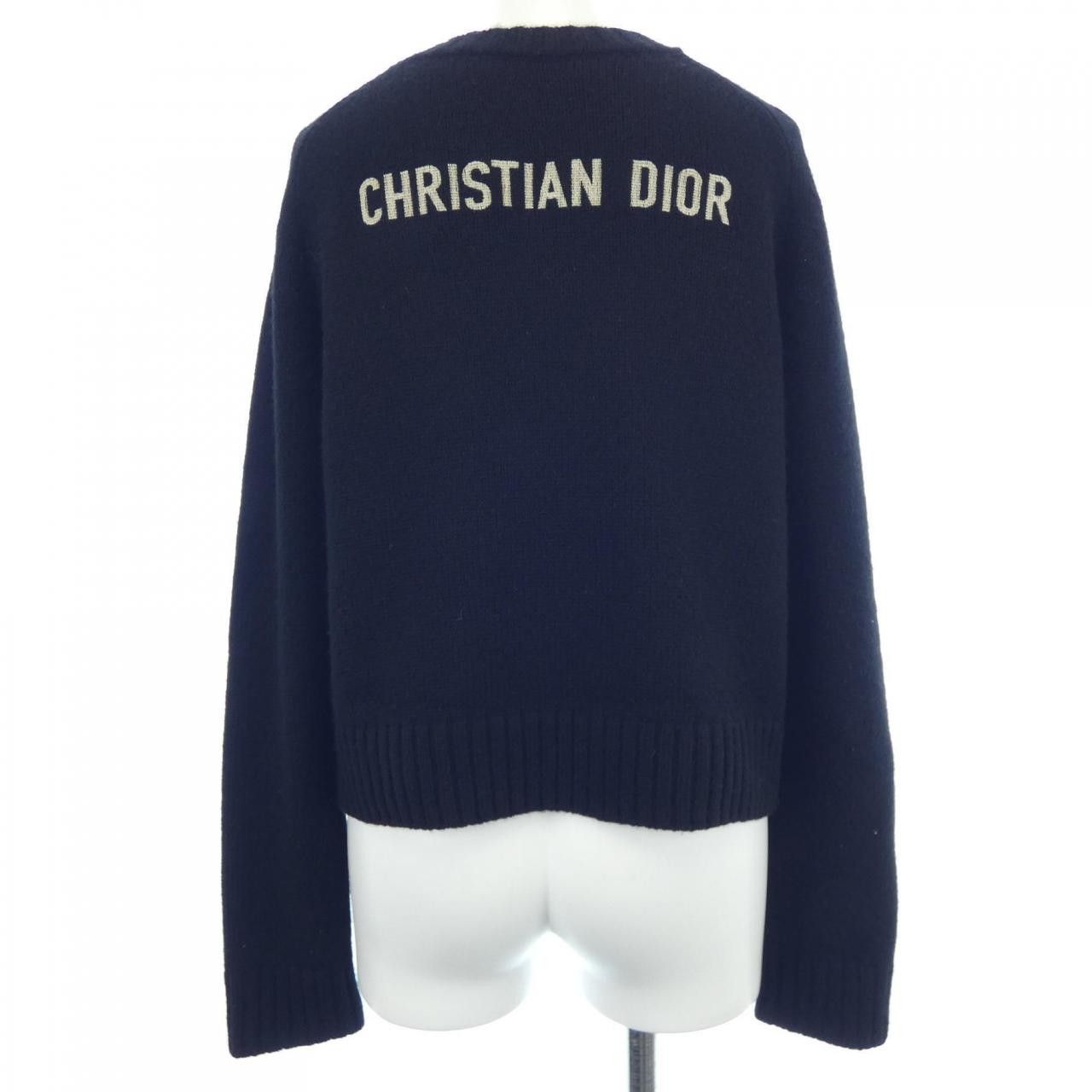 Dior Dior Christian Dior 100% Cashmere Knit Others Tops 144S76AM002 DUTY FREE for USA Size ONE SIZE - 2 Thumbnail