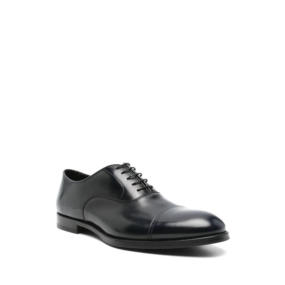 Doucal's Doucal's BLUE Oxford Shoes Size US 6.5 / EU 39-40 - 4 Thumbnail