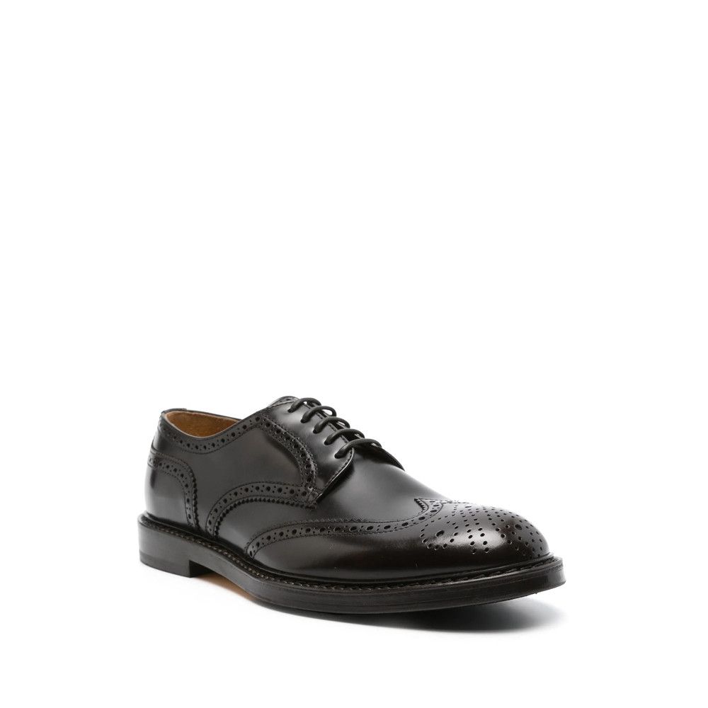 Doucal's Doucal's BROWN Oxford Shoes Size US 7 / EU 40 - 4 Thumbnail