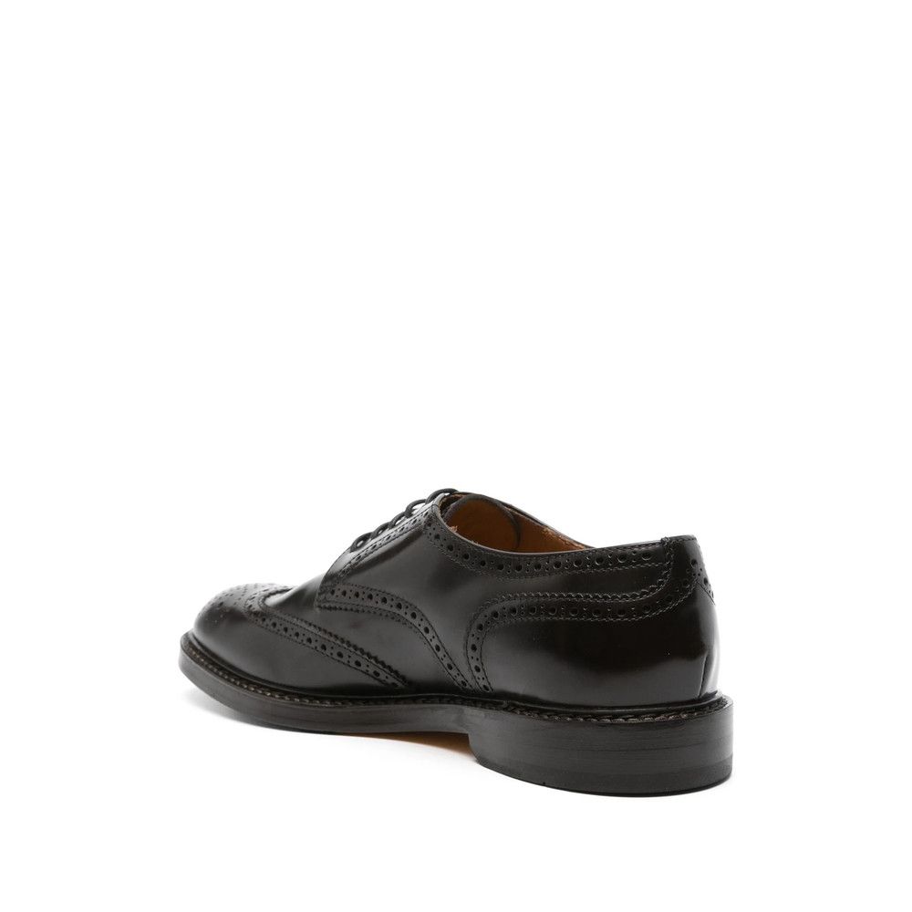 Doucal's Doucal's BROWN Oxford Shoes Size US 7 / EU 40 - 2 Thumbnail
