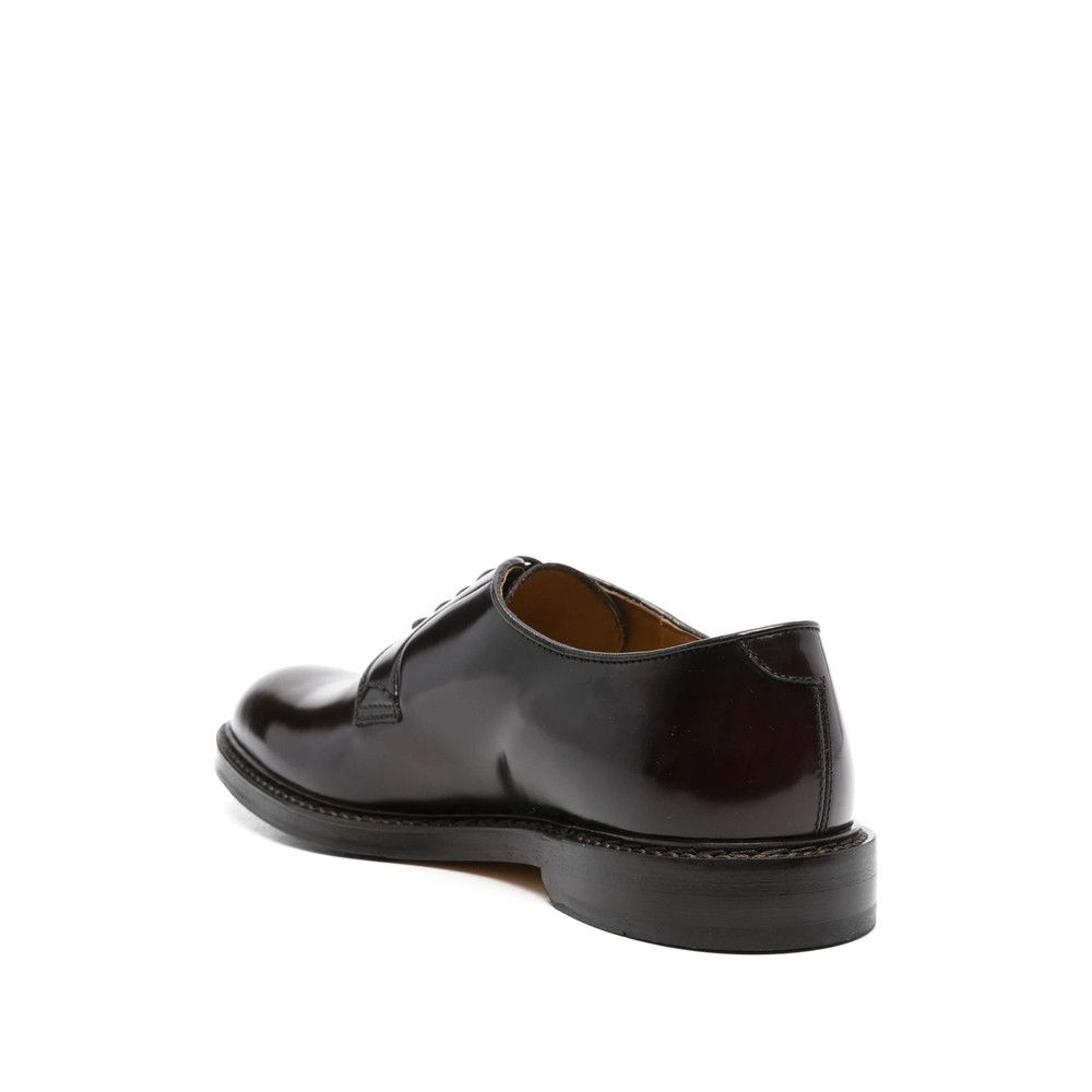 Doucal's Doucal's BROWN Derby Shoes Size US 6 / EU 39 - 4 Thumbnail