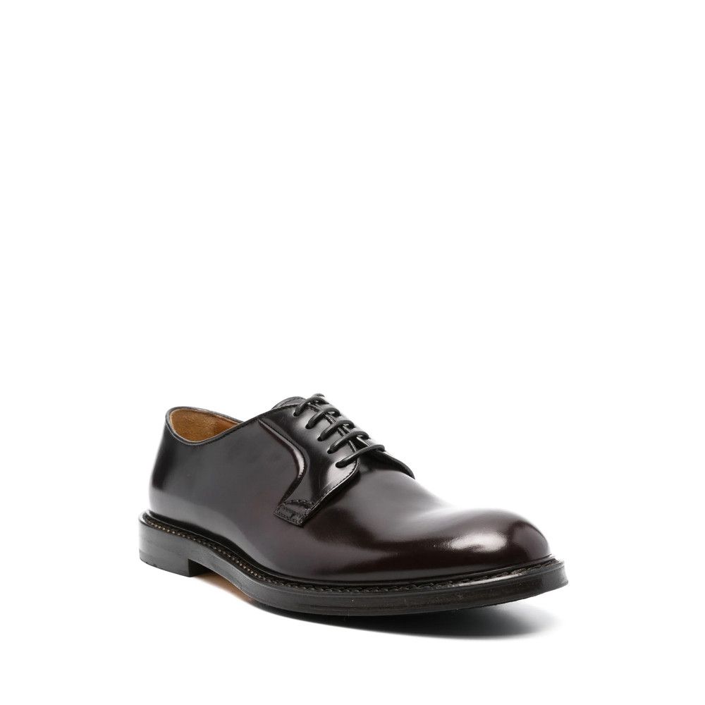 Doucal's Doucal's BROWN Derby Shoes Size US 6 / EU 39 - 2 Thumbnail