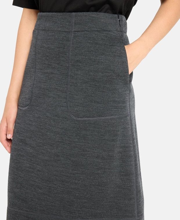Jil Sander Midi skirt Size 34" / US 12 / IT 48 - 3 Thumbnail