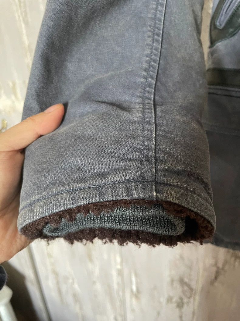 Neighborhood NBHD Distressed Cotton Workwear Coat - dmc Size US S / EU 44-46 / 1 - 3 Thumbnail