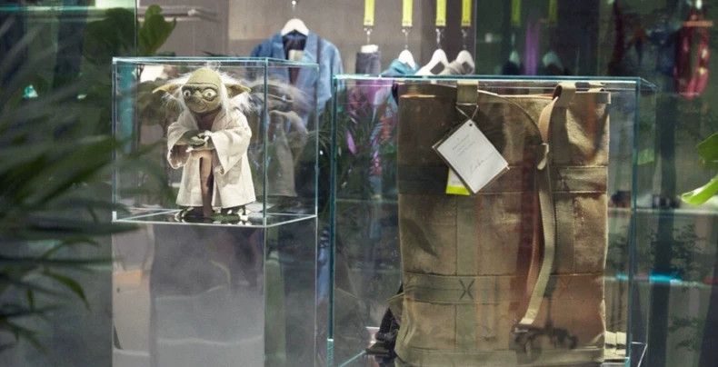 READYMADE READYMADE x Star Wars Green Backpack - dmc Size ONE SIZE - 2 Thumbnail