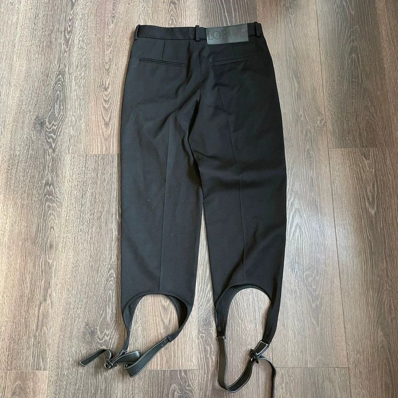 Loewe LOEWE Black Denim Stirrup Jeans - dmc Size US 30 / EU 46 - 4 Thumbnail