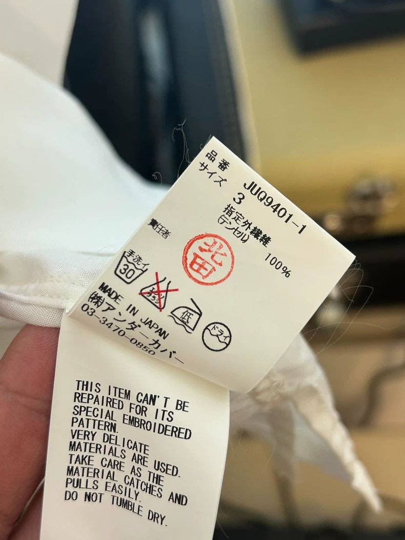 Undercover johnUNDERCOVER Embroidered Short Sleeve Shirt - dmc Size US XS / EU 42 / 0 - 4 Thumbnail