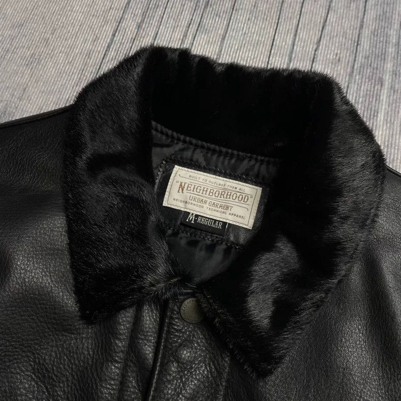 Neighborhood NEIGHBORHOOD STOCKMAN Leather Jacket - dmc Size US M / EU 48-50 / 2 - 4 Thumbnail