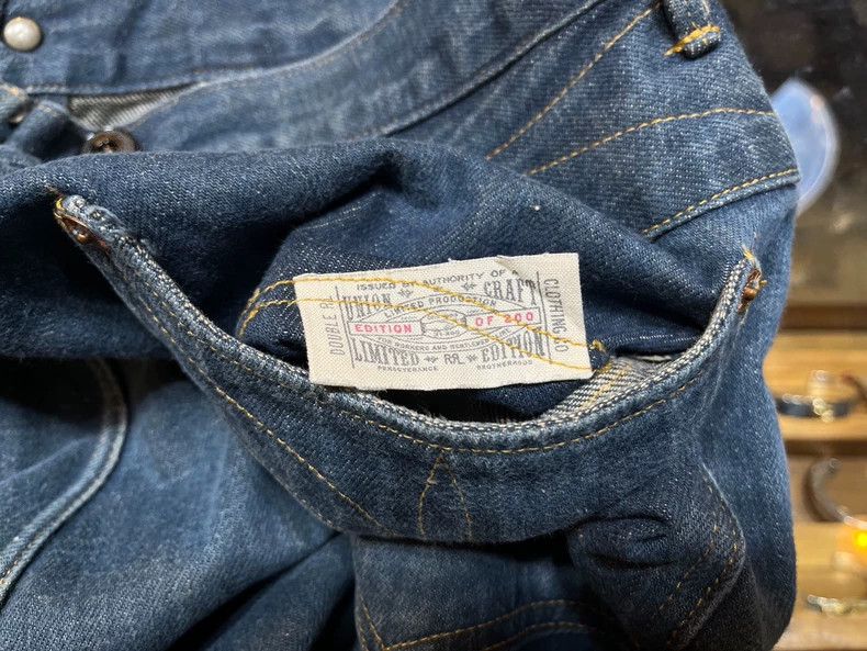 RRL Ralph Lauren RRL Vintage Denim Jeans with Smiley Pocket - dmc Size US 30 / EU 46 - 9 Thumbnail