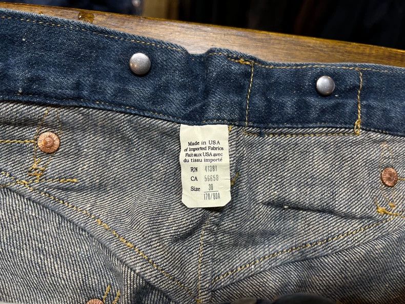 RRL Ralph Lauren RRL Vintage Denim Jeans with Smiley Pocket - dmc Size US 30 / EU 46 - 4 Thumbnail