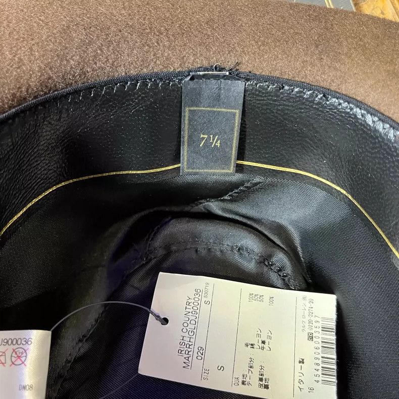 RRL Ralph Lauren RRL Soft Wool Felt Fedora Hat - dmc Size ONE SIZE - 8 Thumbnail