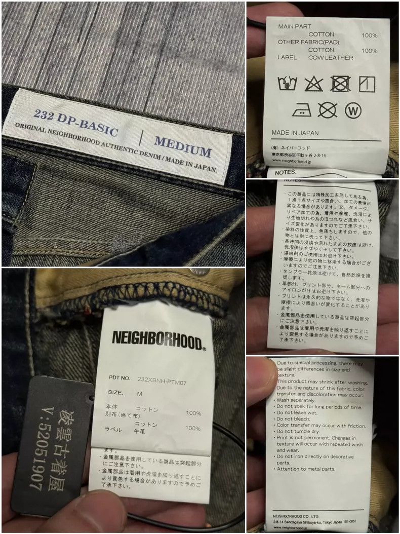 Neighborhood NEIGHBORHOOD 23AW SAVAGE DP BASIC Denim - dmc Size US 29 - 6 Thumbnail