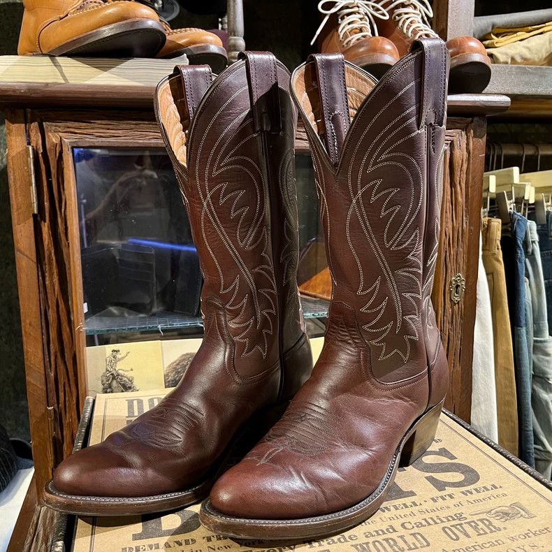 RRL Ralph Lauren RRL Western Cowboy Boots 8D - dmc Size US 8 / EU 41 - 3 Thumbnail