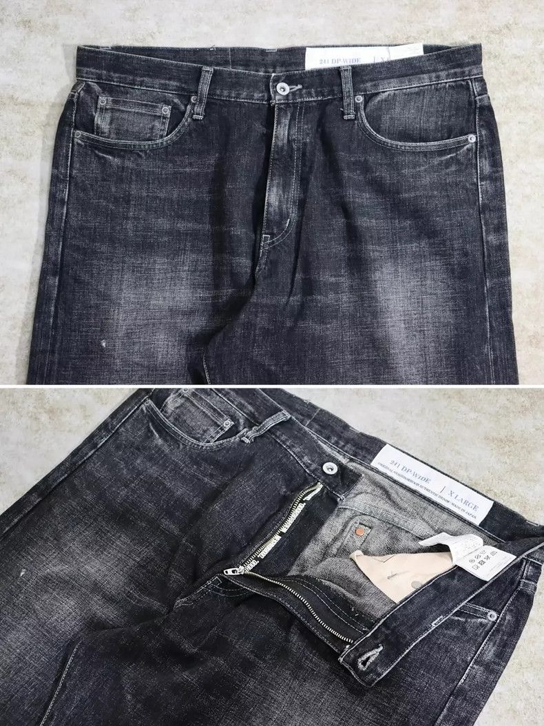 Neighborhood Neighborhood 24SS Washed Wide Jeans XL - dmc Size US 38 / EU 54 - 3 Thumbnail