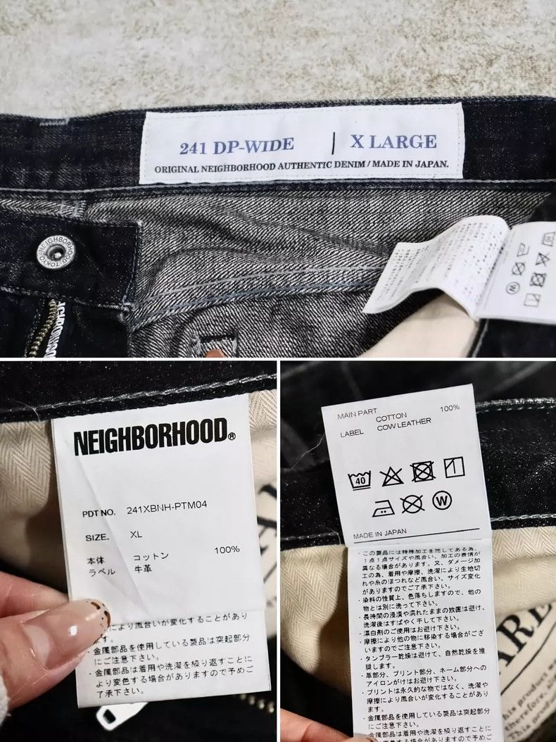 Neighborhood Neighborhood 24SS Washed Wide Jeans XL - dmc Size US 38 / EU 54 - 8 Thumbnail