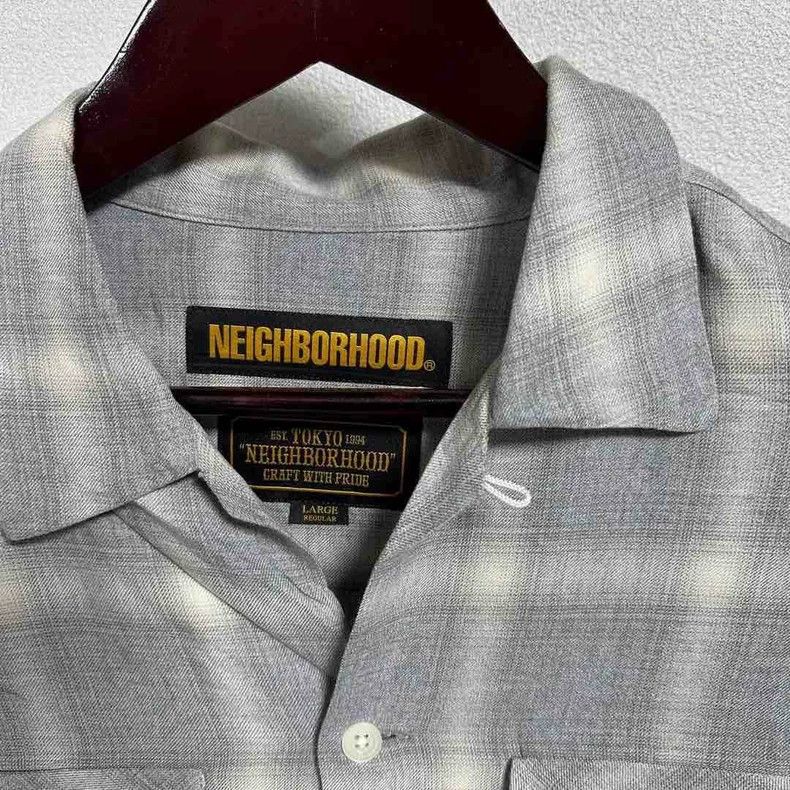 Neighborhood Neighborhood Rayon Open Collar Shirt - dmc Size US L / EU 52-54 / 3 - 3 Thumbnail