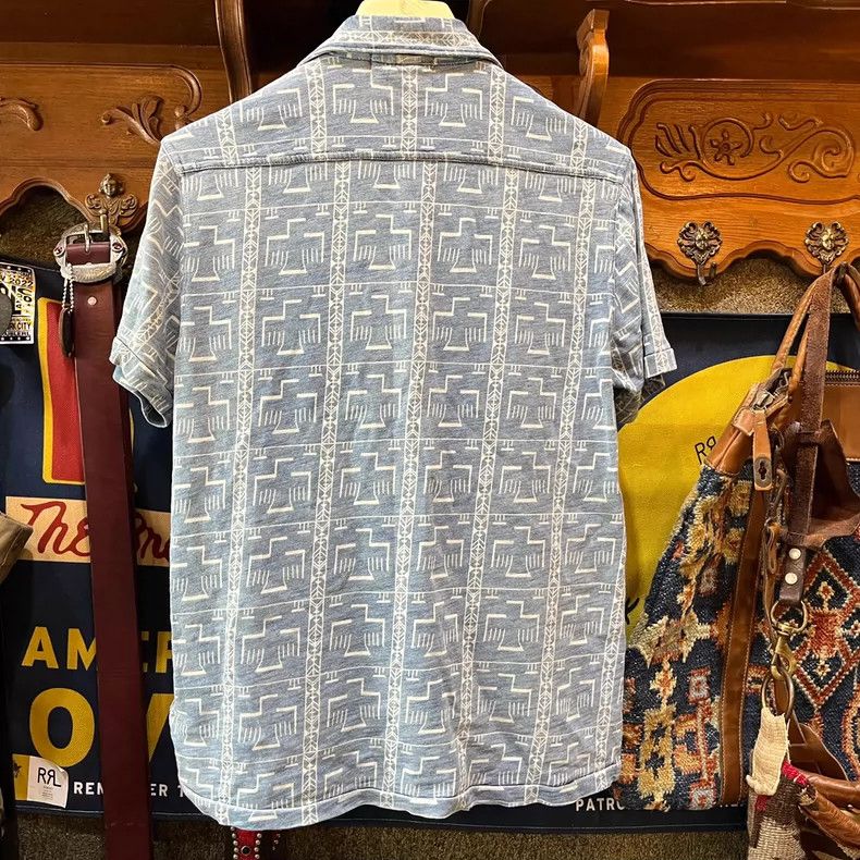 RRL Ralph Lauren RRL Double RL Hawaiian Short Sleeve Shirt - dmc Size US S / EU 44-46 / 1 - 2 Thumbnail