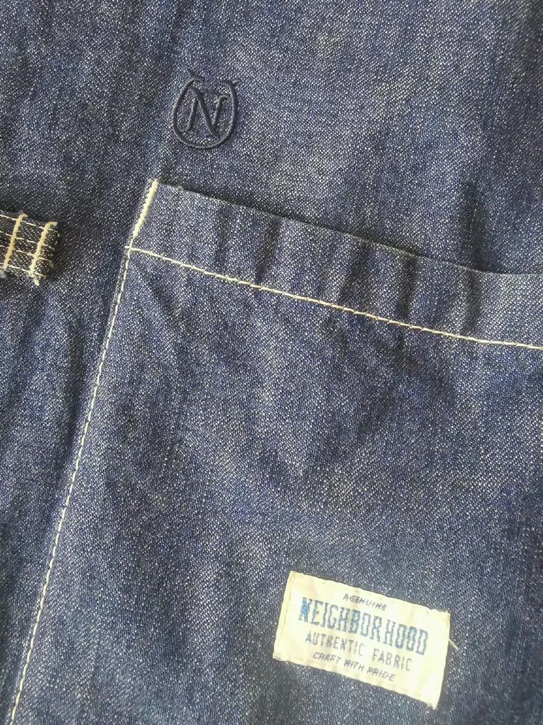 Neighborhood Neighborhood NBHD Denim Jacket with Mandarin Collar - dmc Size US M / EU 48-50 / 2 - 4 Thumbnail