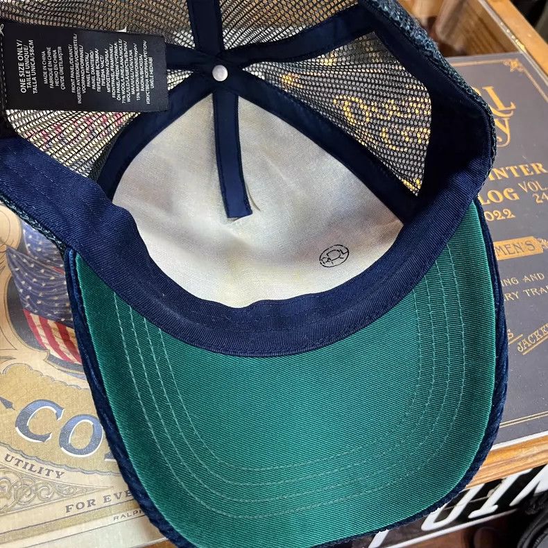 RRL Ralph Lauren RRL Navajo Pattern Wool Baseball Cap - dmc Size ONE SIZE - 7 Thumbnail