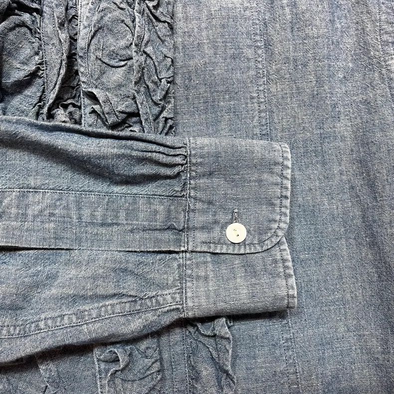RRL Ralph Lauren RRL Double RL Ralph Lauren French Shirt - dmc Size US S / EU 44-46 / 1 - 6 Thumbnail