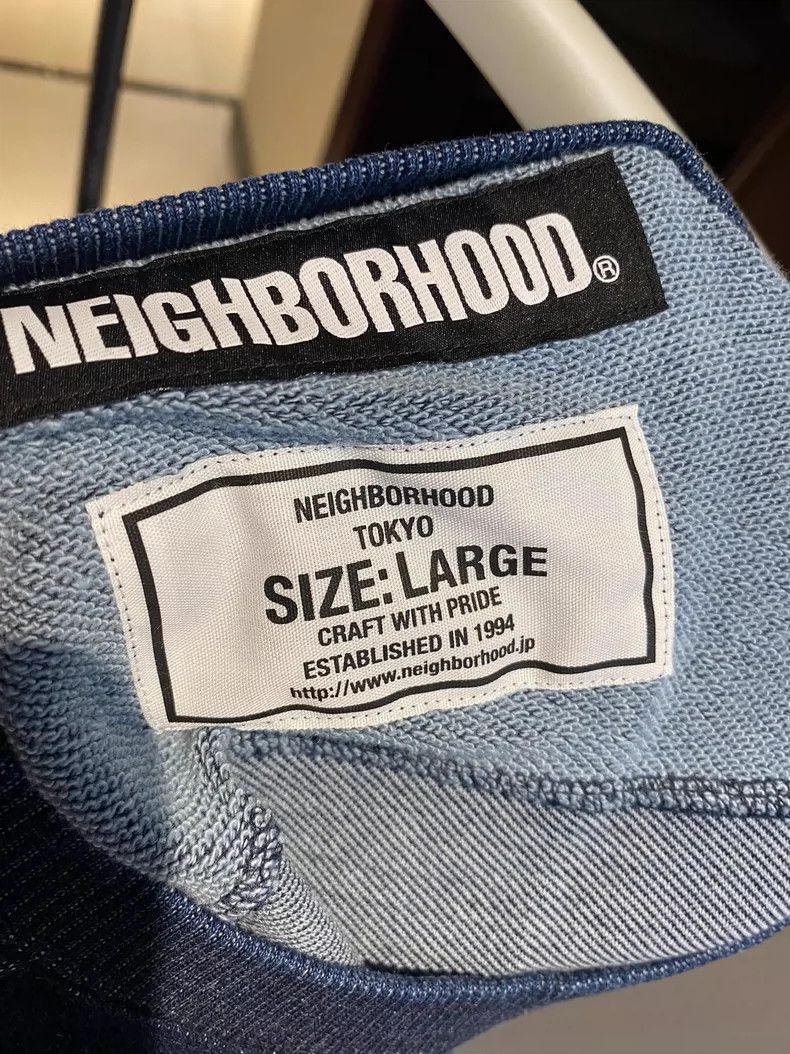 Neighborhood NEIGHBORHOOD 18 Indigo Dye T-shirt - dmc Size US L / EU 52-54 / 3 - 4 Thumbnail