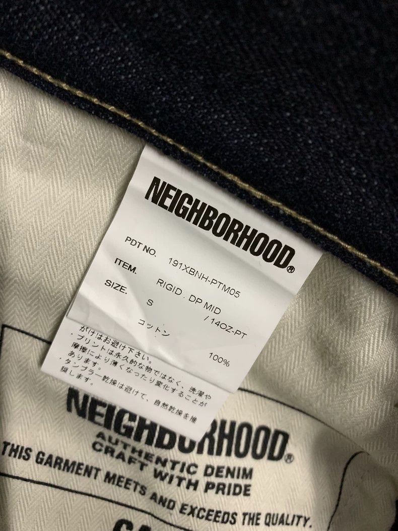 Neighborhood NEIGHBORHOOD Rigid Denim Jeans - dmc Size US 28 / EU 44 - 3 Thumbnail