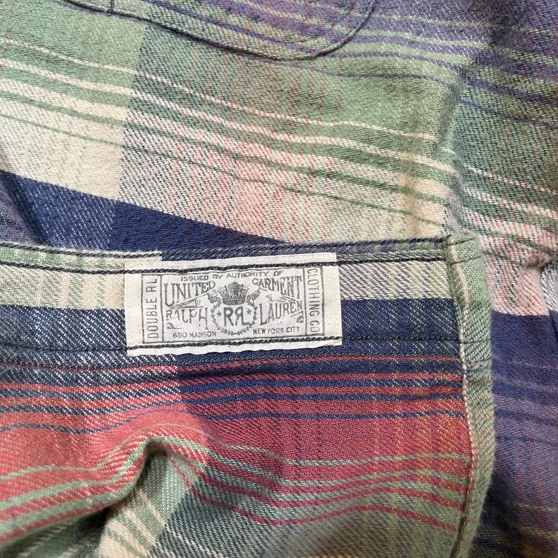 RRL Ralph Lauren RRL Double RL Striped Button Shirt - dmc Size US M / EU 48-50 / 2 - 4 Thumbnail