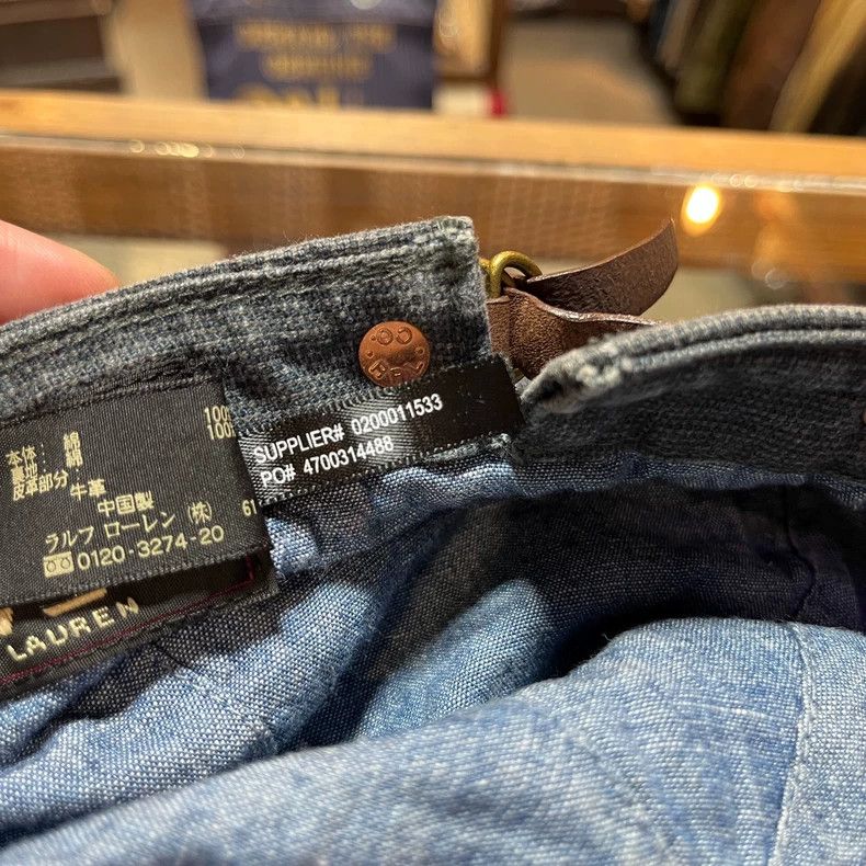RRL Ralph Lauren RRL Double RL Ralph Lauren Hat - dmc Size ONE SIZE - 7 Thumbnail
