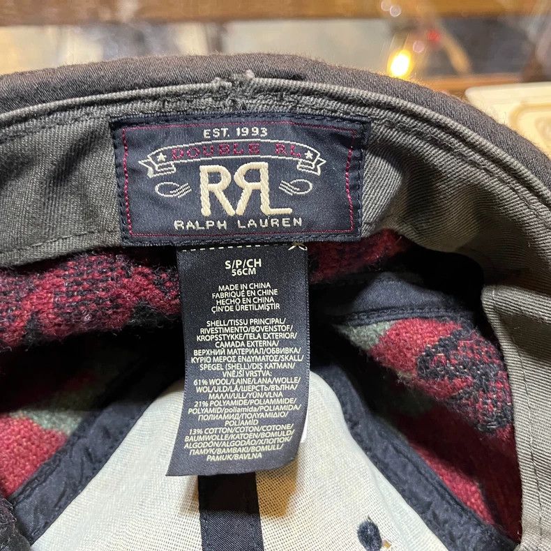 RRL Ralph Lauren RRL Southwest Wool Cap - dmc Size ONE SIZE - 4 Thumbnail