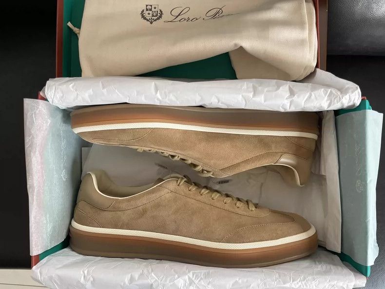 Loro Piana Loro Piana Tennis Walk Low-Top Sneakers - dmc Size US 9.5 / EU 42-43 - 8 Thumbnail