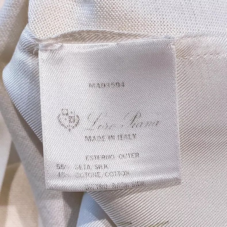 Loro Piana Loro Piana Silk Panel Short Sleeve Top - dmc Size US M / EU 48-50 / 2 - 8 Thumbnail