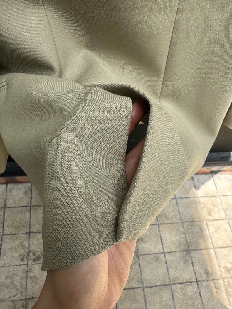 Helmut Lang Helmut Lang Oversized Shoulder Pad Blazer - dmc Size US S / EU 44-46 / 1 - 6 Thumbnail