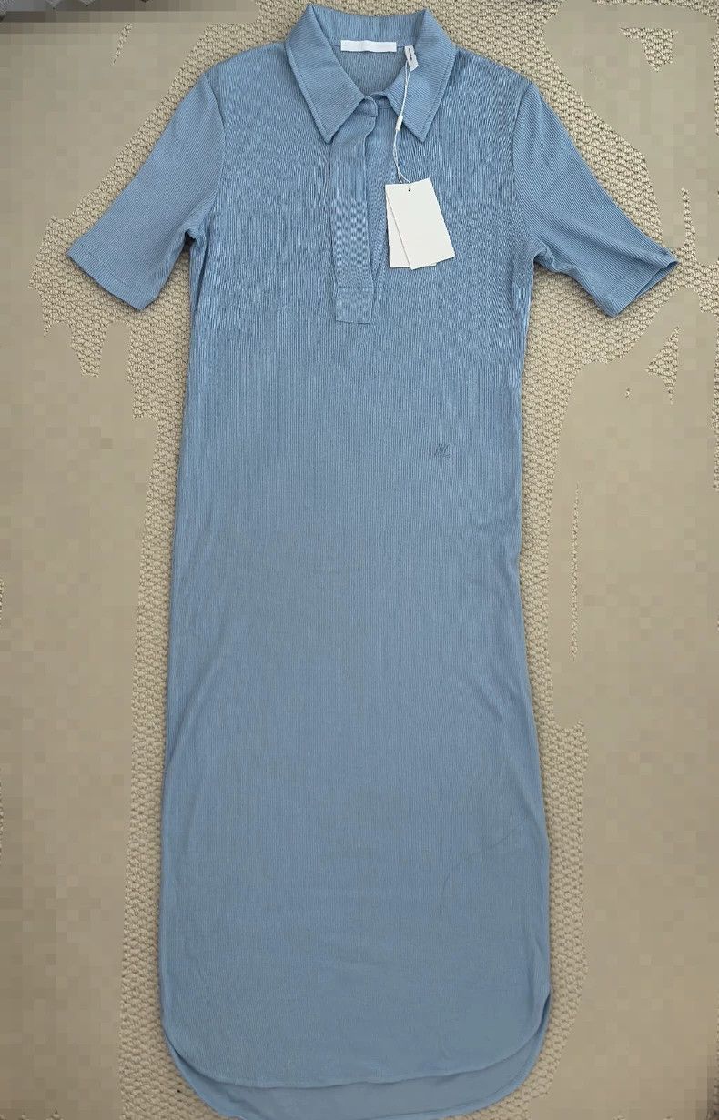 Helmut Lang Helmut Lang Blue Polo Dress XS - dmc Size US XS / EU 42 / 0 - 2 Thumbnail