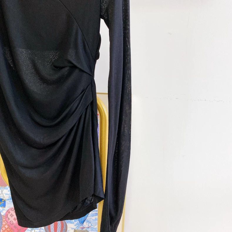 Helmut Lang Helmut Lang Black Backless Top XS - dmc Size US XS / EU 42 / 0 - 4 Thumbnail