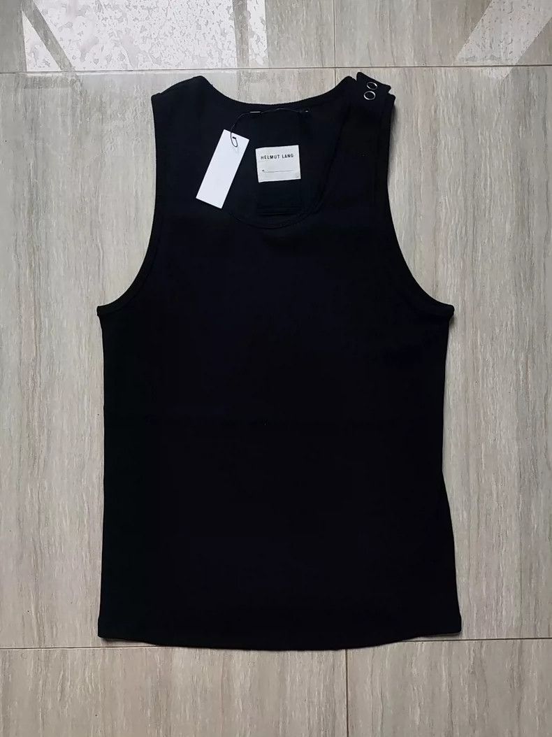 Helmut Lang Helmut Lang Deconstructed Elastic Tank Top - dmc Size US XL / EU 56 / 4 - 2 Thumbnail