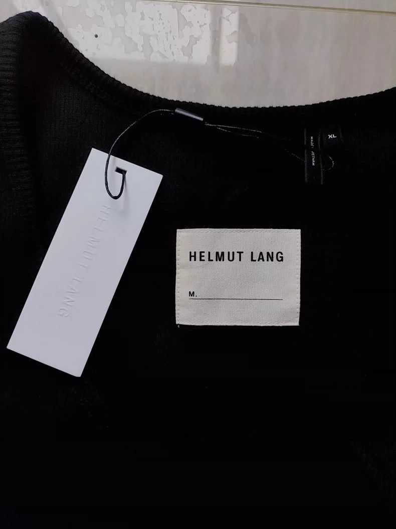 Helmut Lang Helmut Lang Deconstructed Elastic Tank Top - dmc Size US XL / EU 56 / 4 - 6 Thumbnail