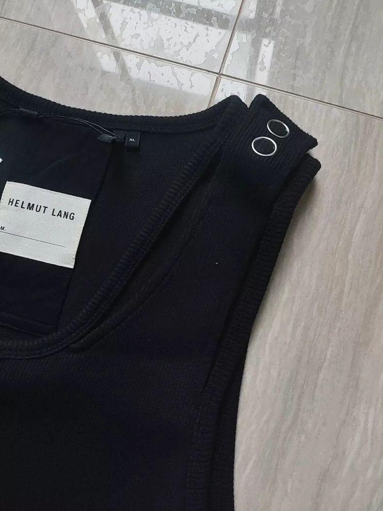 Helmut Lang Helmut Lang Deconstructed Elastic Tank Top - dmc Size US XL / EU 56 / 4 - 3 Thumbnail