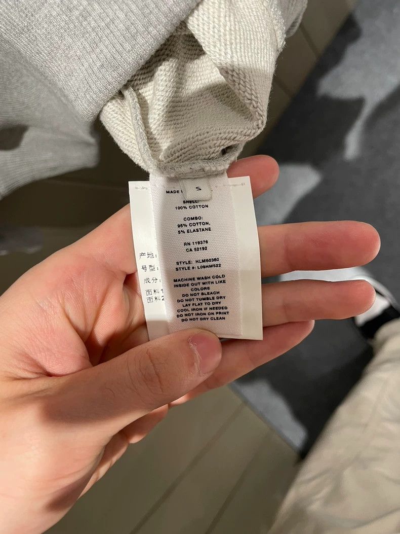 Helmut Lang HELMUT LANG Gray Crewneck Sweatshirt - dmc Size US S / EU 44-46 / 1 - 7 Thumbnail