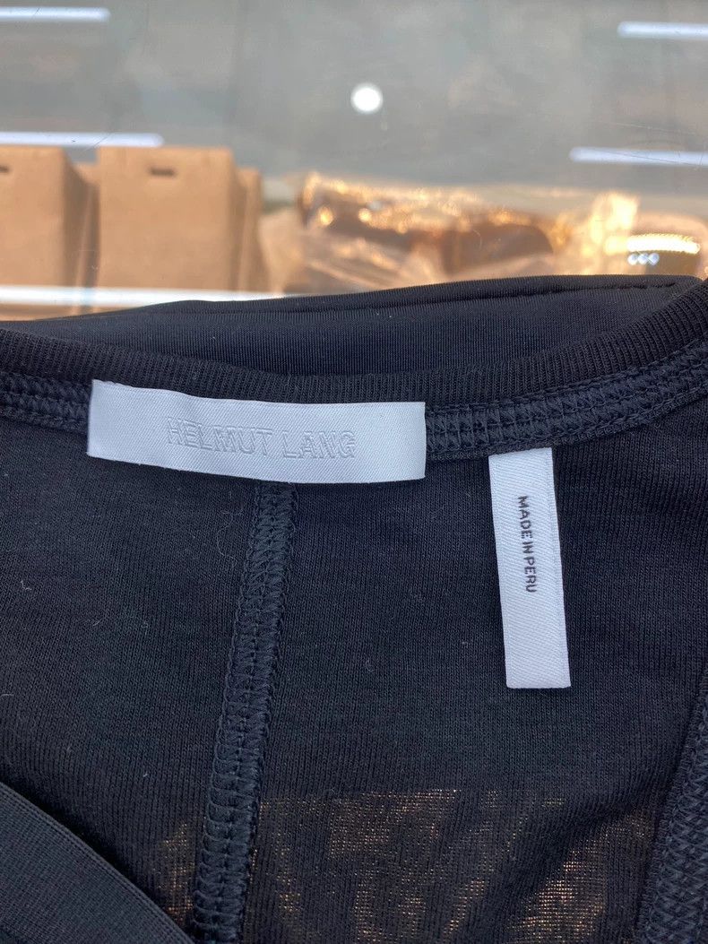 Helmut Lang Helmut Lang Strap Racer Tank Top - dmc Size US S / EU 44-46 / 1 - 3 Thumbnail
