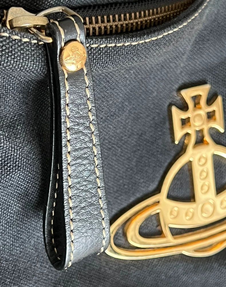 Vivienne Westwood Vivienne Westwood Vintage Canvas Saturn Bag - dmc Size ONE SIZE - 6 Thumbnail