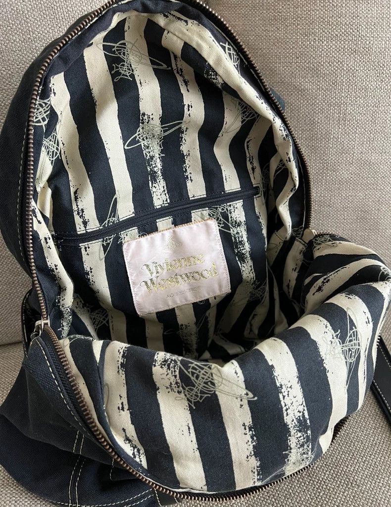 Vivienne Westwood Vivienne Westwood Vintage Canvas Saturn Bag - dmc Size ONE SIZE - 8 Thumbnail