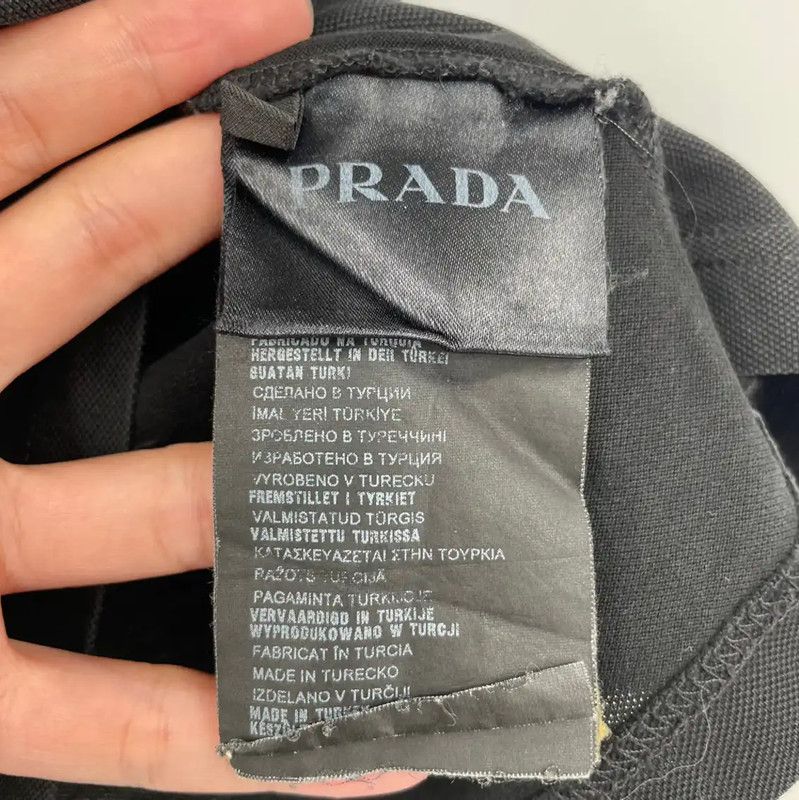Prada Prada Black Cotton Short Sleeve Polo Shirt Size US S / EU 44-46 / 1 - 4 Thumbnail