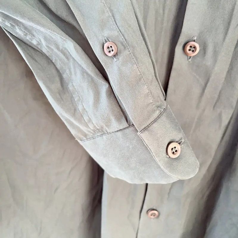 Prada Prada Men's Dark Green Cotton Shirt Size US S / EU 44-46 / 1 - 3 Thumbnail