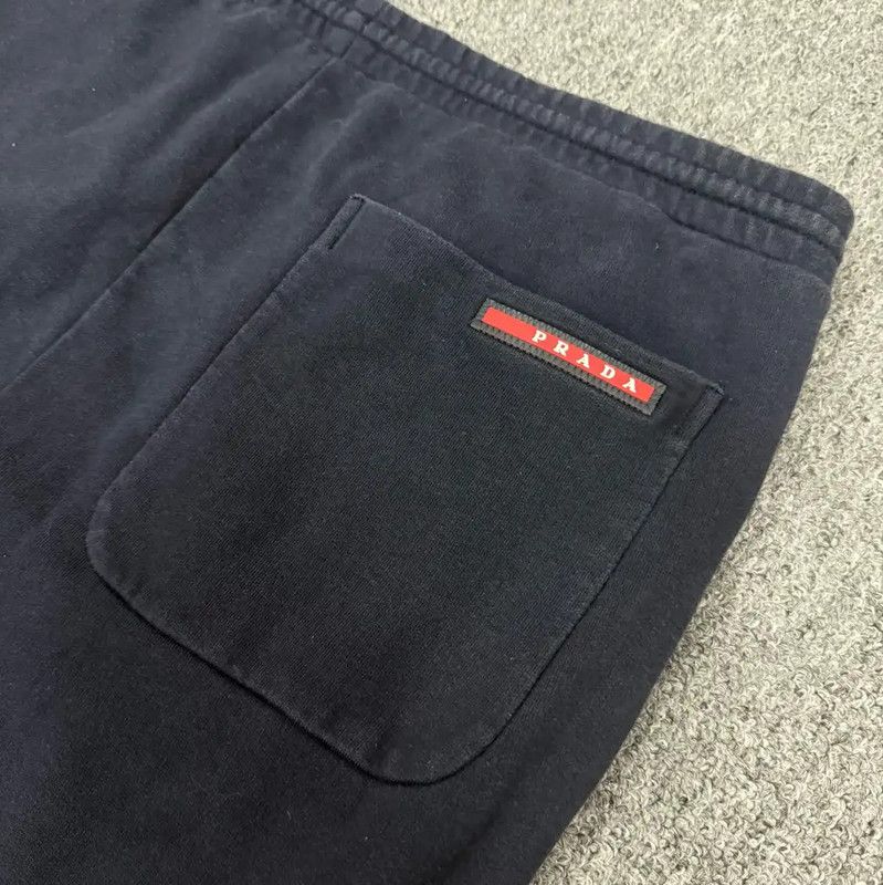 Prada Prada Blue Cotton Casual Pants for Men Size US 32 / EU 48 - 3 Thumbnail